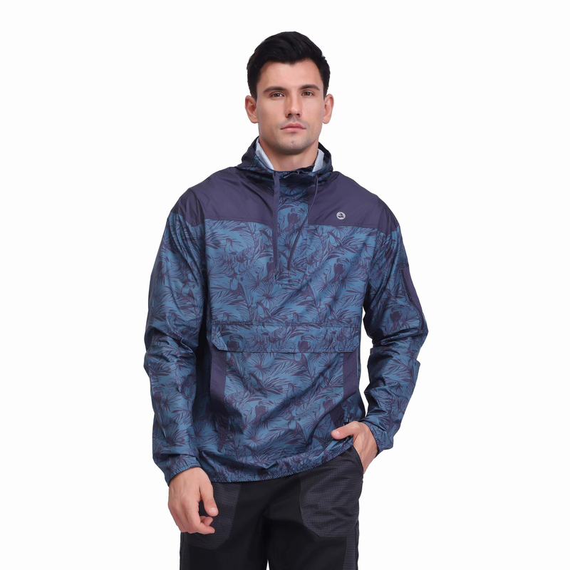 Stilvolle wasserdichte Pullover-Camouflage-Print-Windjacken für Herren