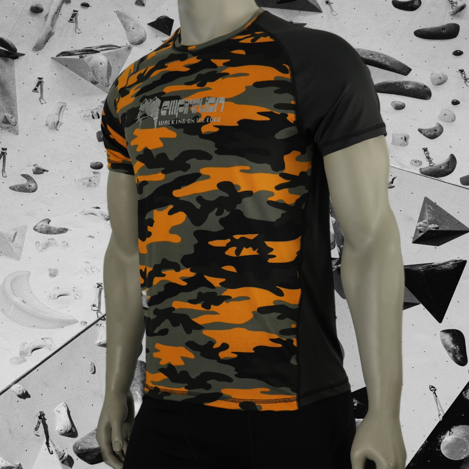 Gelb Camo Tee