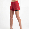 2-in-1-Laufshorts mit Allover-Print für Damen