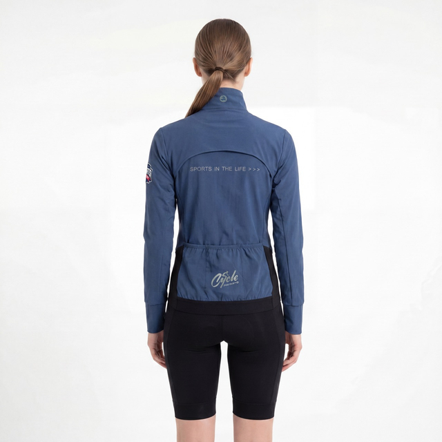 Winddichte Damen-Fahrradjacke