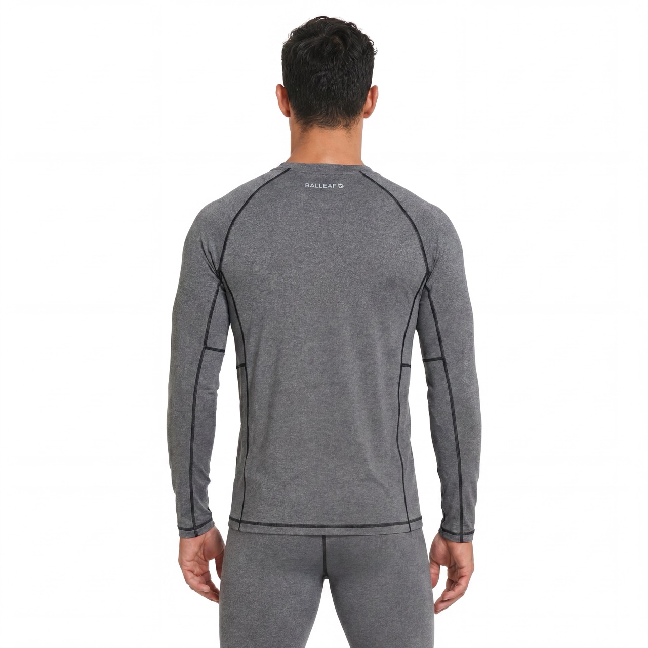 Herren-Thermounterwäsche, lange Unterhose, Basisschicht, Innenfleece, Oberteil und Unterteil, 2-teiliges Set