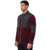 Herren-Fleece-Hemden zum Wandern und Camping, winddicht, Shaggy Fuzzy Melange