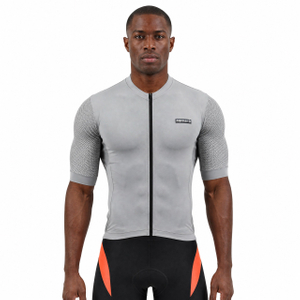 Leichtes, kurzärmliges Farbblock-Radtrikot