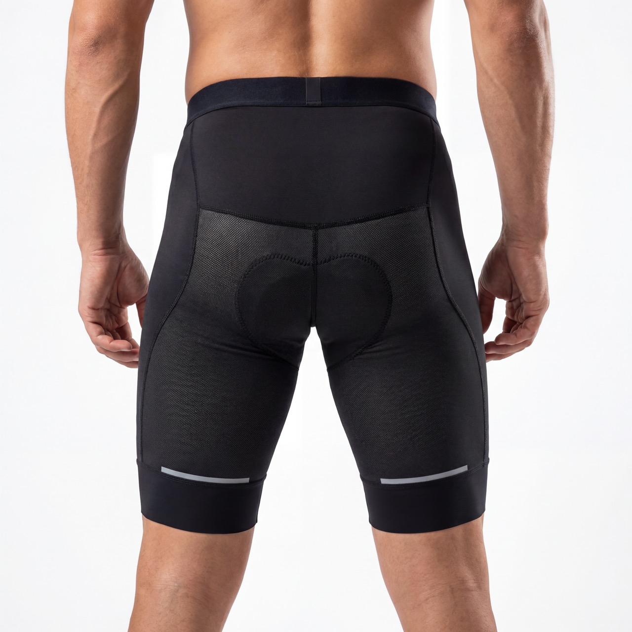 Herren-Radsport-Shorts mit Mesh-Einsätzen