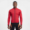 2-teiliges Herren-Set, winddichte Radjacke mit Rippeneinsätzen