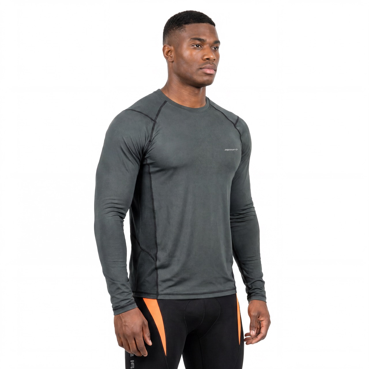 Langarmshirt mit Mesh-Einsätzen als Basisschicht 