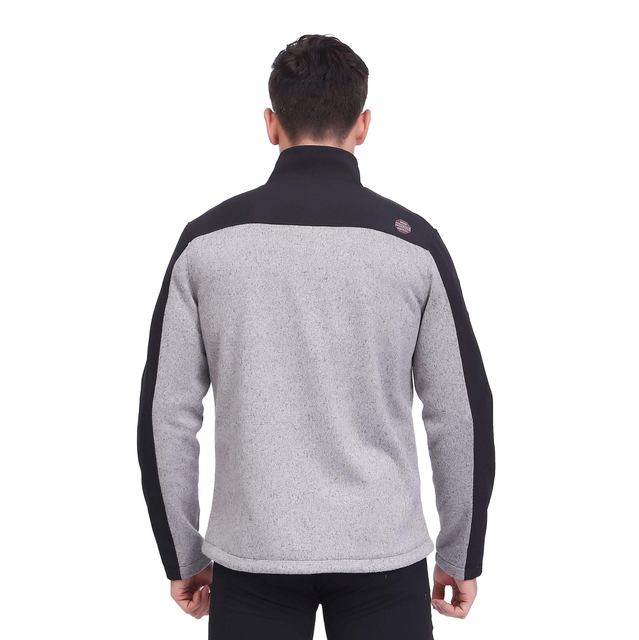 Winddichte Thermo-Softshell-Sweatshirt-Jacke zum Aufwärmen für Herren