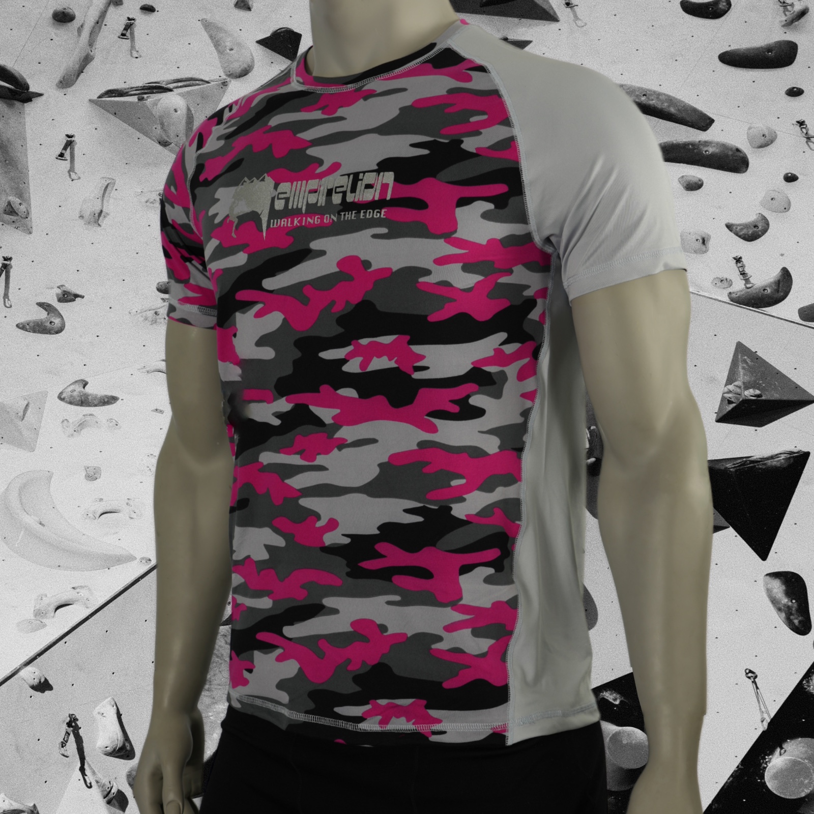 Pink Climbing T-Shirt