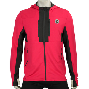 Mid Gewicht Wanderer Bergsteigen Alpinismus läuft sportlichen Reißverschluss durch Hoodie