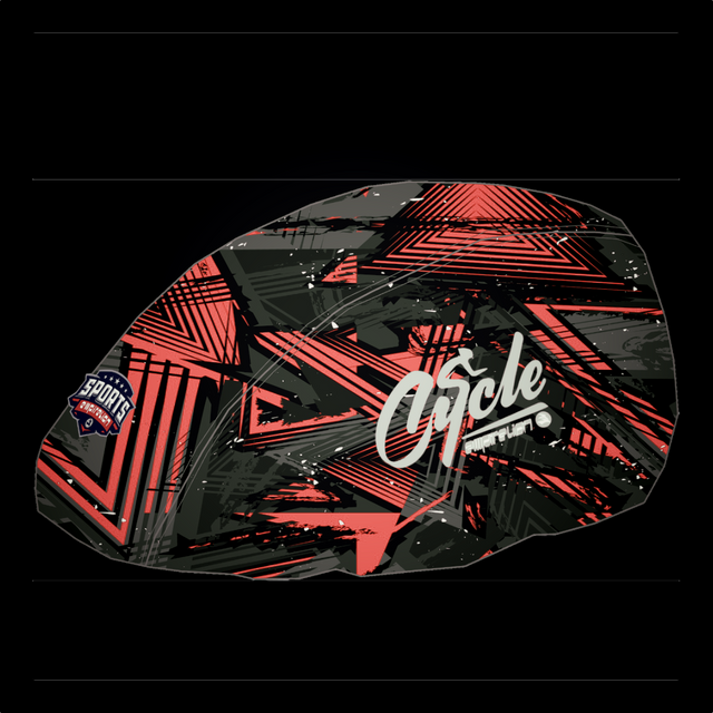 Bike -Helmabdeckung Reflektierende Ausschnitte wasserdichte winddichte Fahrradhelme Regenabdeckungen 