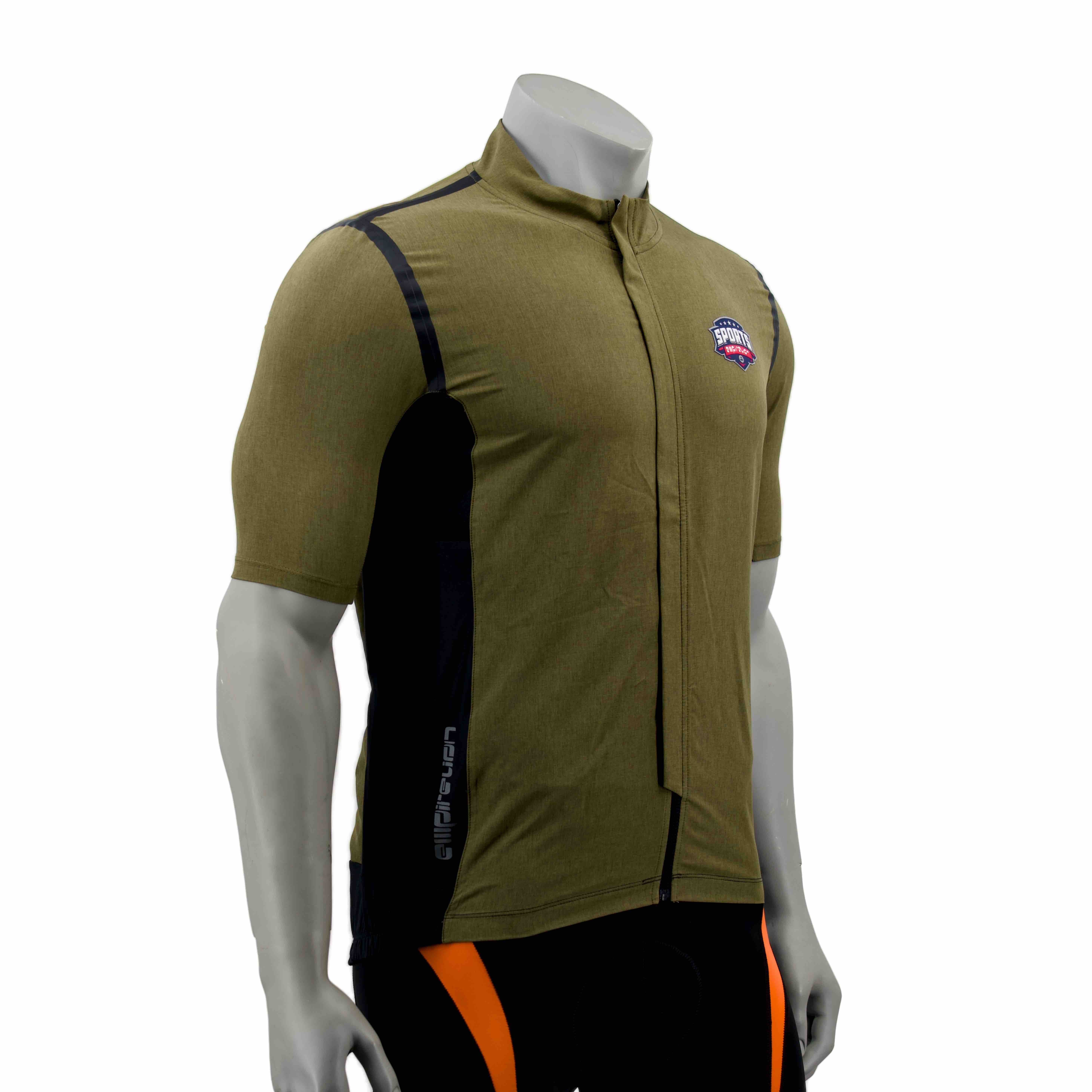 Herren Tapeed Reflective Tims Cycling Trikot