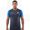 Colorblock-T-Shirts, Fußball-Team-Tops 