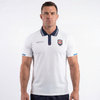 Colorblock-Poloshirt für Herren von Footabl Team mit kurzen Ärmeln