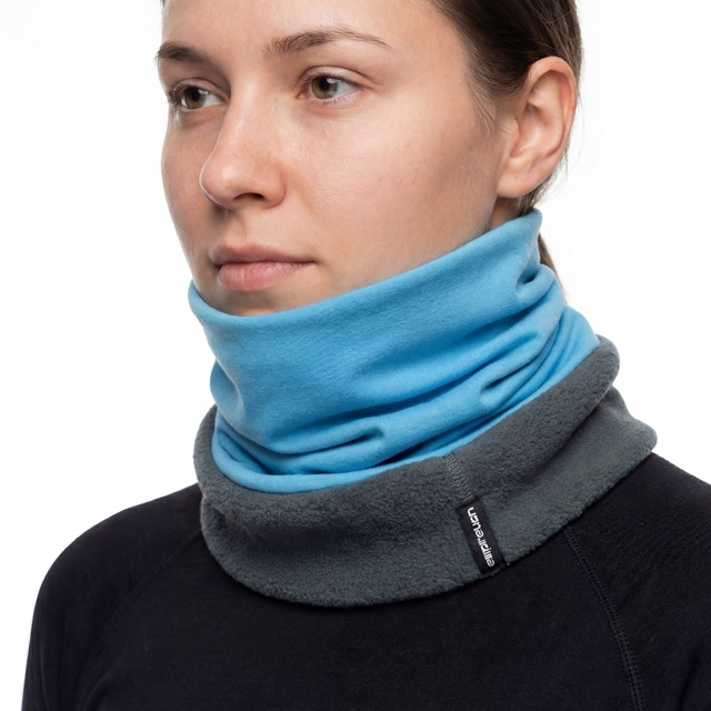 Halswärmer-Gamasche aus Fleece, winddicht, Gesichtsmasken-Abdeckung, Schal für kaltes Wetter, für Damen und Herren