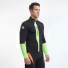 Mittelschwere Fluro-Farbblock-Fahrradjacke