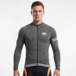 Herren-Pro-Team-Langarmjacke aus mittelschwerem Jersey