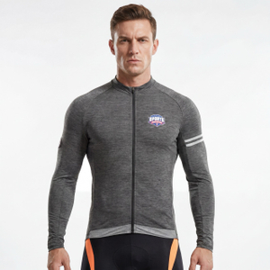 Herren-Pro-Team-Langarmjacke aus mittelschwerem Jersey