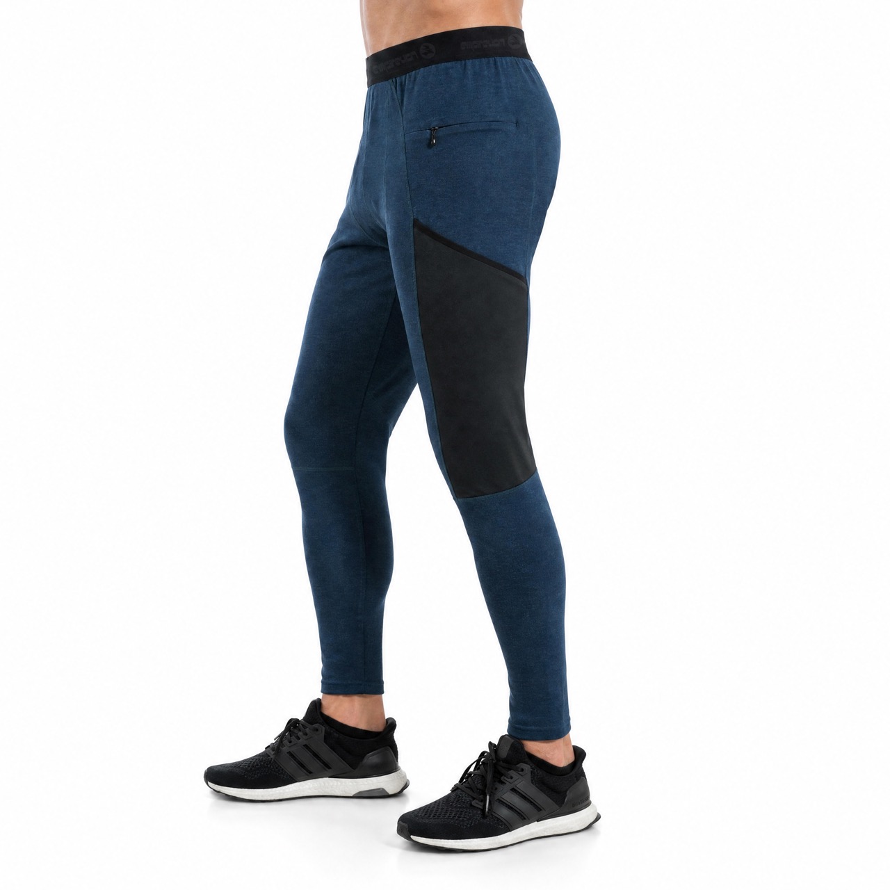 Farbblockierte Baselayer-Hose aus Merinowolle für Herren