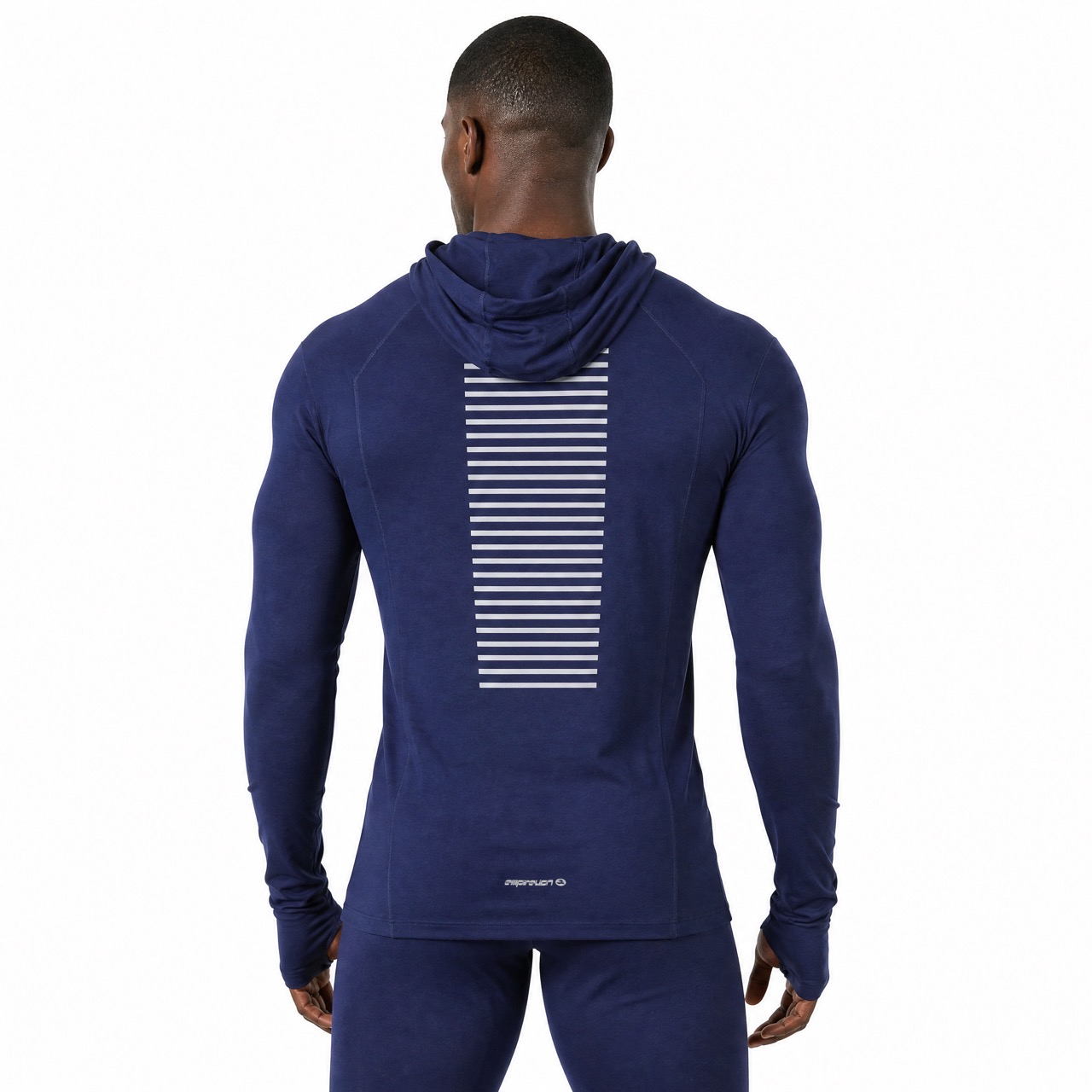 Herren Dry Feeling Baby Lock Baselayer High Cowl Hoodie 