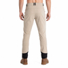 Leichte Herren-Wanderhose. Stilvolle, atmungsaktive Trekkinghose mit Einsätzen