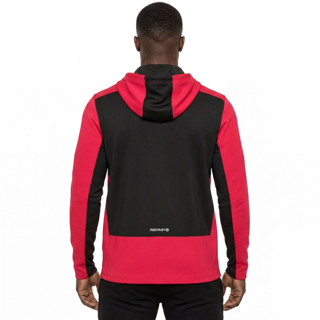 Mittelschwerer Hoodie zum Wandern, Bergsteigen, Alpinismus, Laufen, Sportlich, mit Reißverschluss