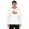 Bedruckter Over-Shoulder-Kapuzenpullover für Herren zum Klettern