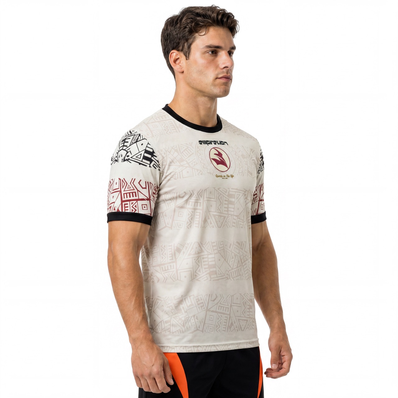 Herren-Sport-T-Shirt mit Volldruck