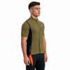 Reflektierendes Herren-Radtrikot mit Klebeband