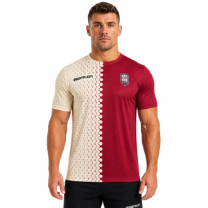 Freizeit-Sport-T-Shirt für Herren mit Allover-Print