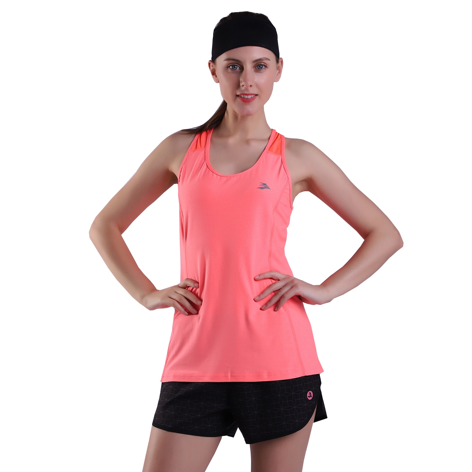 Frauen Slim Fit Racerback Tank Tops Mesh Rückenloser Muskeltank Running Tank Tops