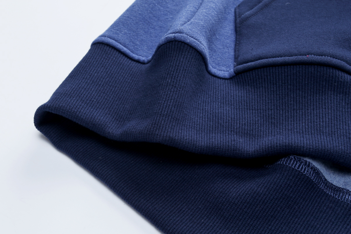 Kontrast -Rib & K&auml;nguroo -Tasche