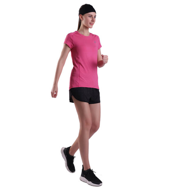 Sommer-Workout-Strandoberteile für Damen, Kurzarm, Yoga, Laufen, Sport, lässige T-Shirts