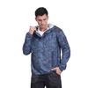 Stilvolle wasserdichte Pullover-Camouflage-Print-Windjacken für Herren