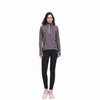 Frauen halb Zip-up Yoga Training Running Track Jacke 