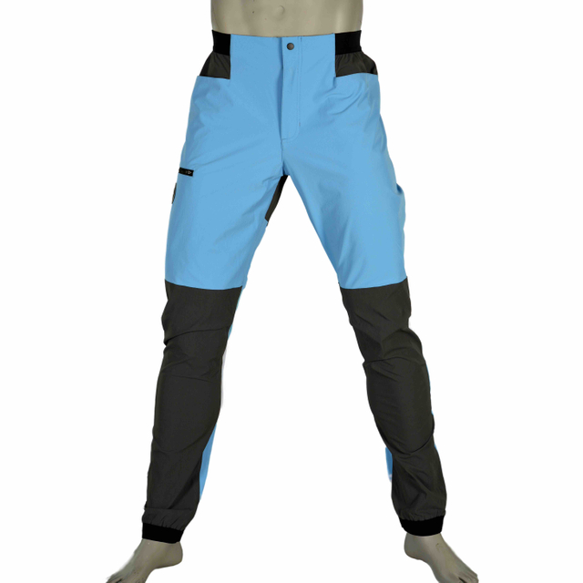 Herren Wanderfarbe Block Trekkinghose elastische Taille Hose
