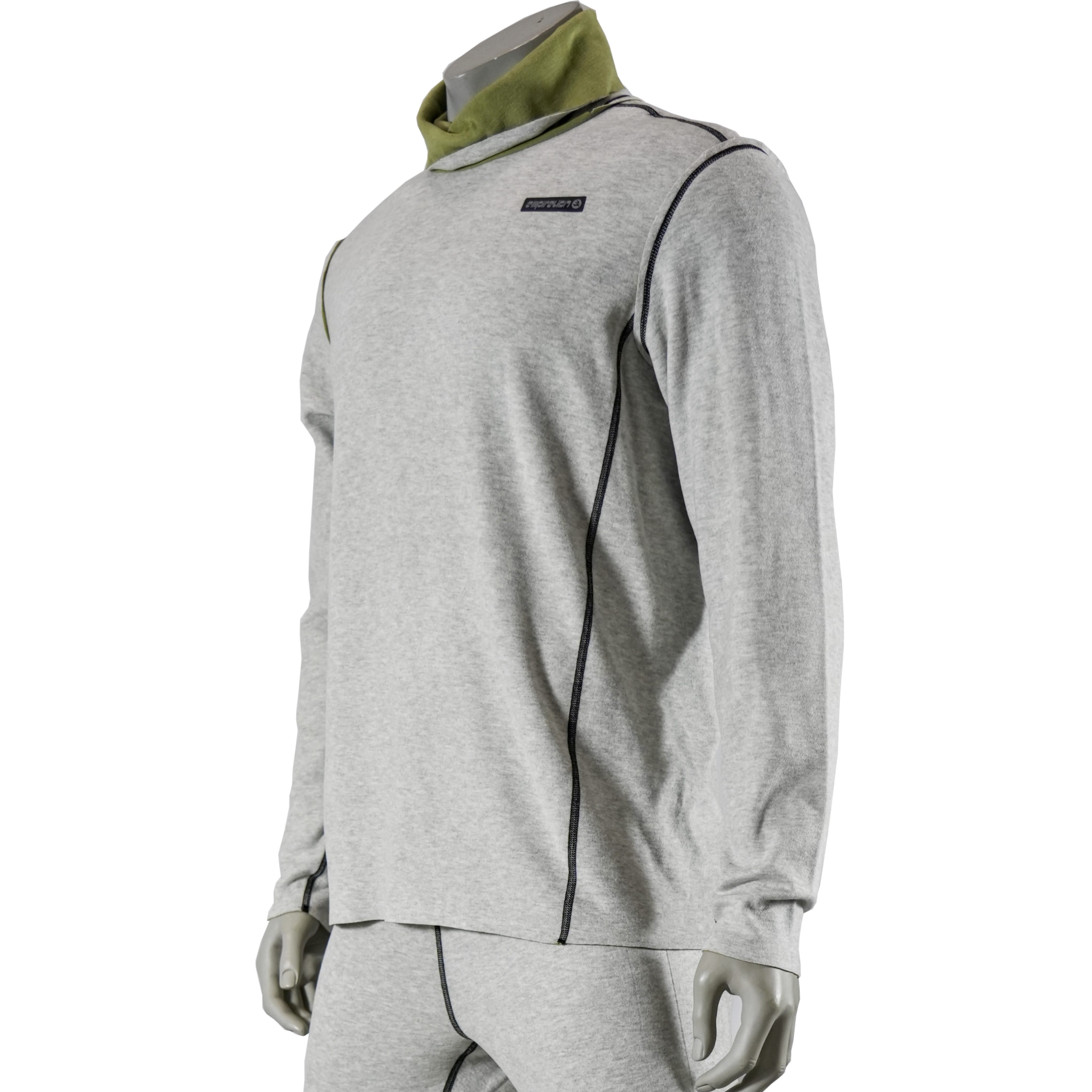 BL005 Graues T -Shirt rechts