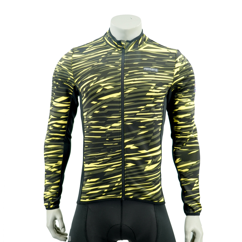 Allover Print Bike Cycling Jacke