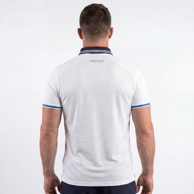 Colorblock-Poloshirt für Herren von Footabl Team mit kurzen Ärmeln