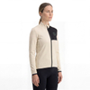 Damen-Fahrradjacke mit Mesh-Besatz und Tasche