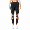 VMTR leichte Damen-Leggings mit bedruckten Einsätzen