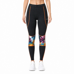 VMTR leichte Damen-Leggings mit bedruckten Einsätzen