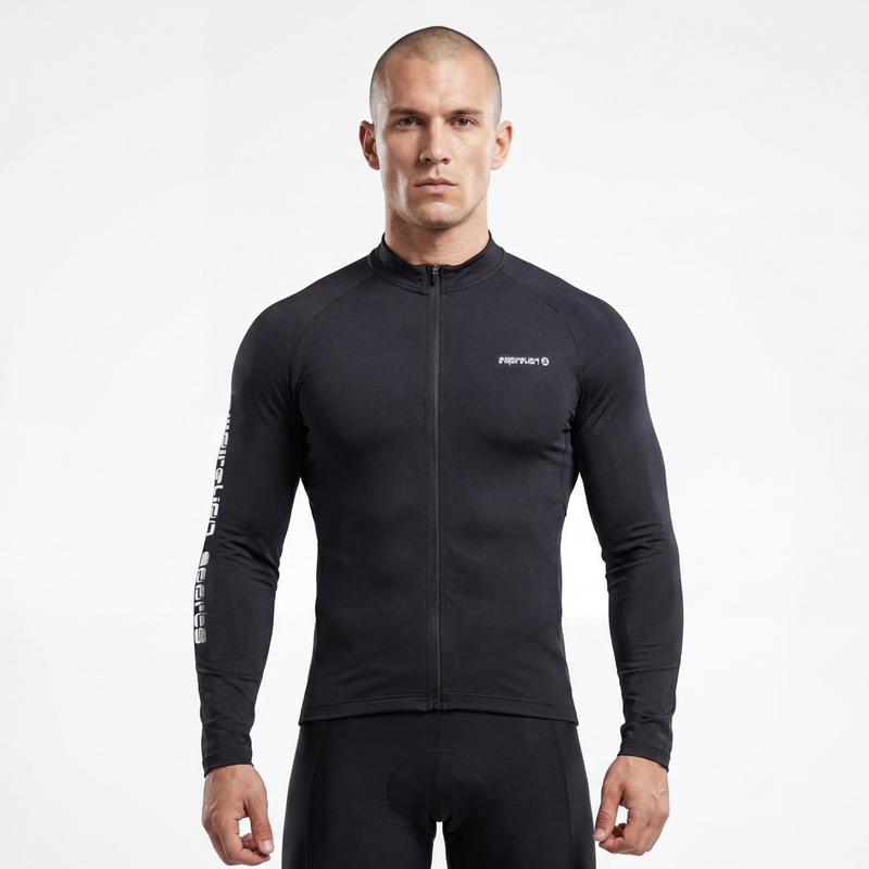 Leichte Herrenjacke mit langen Ärmeln