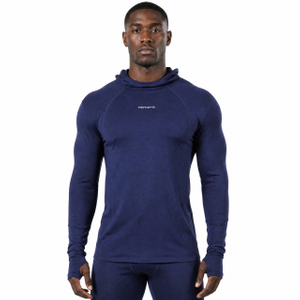Herren Dry Feeling Baby Lock Baselayer High Cowl Hoodie 