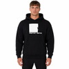 Bedruckter Over-Shoulder-Kapuzenpullover für Herren zum Klettern