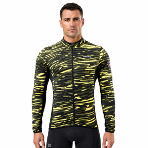 Fahrradjacke mit Allover-Print