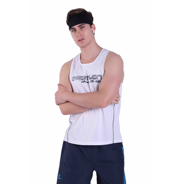 Herren Running Tank Singlet Strand Sportweste ärmellose Tops