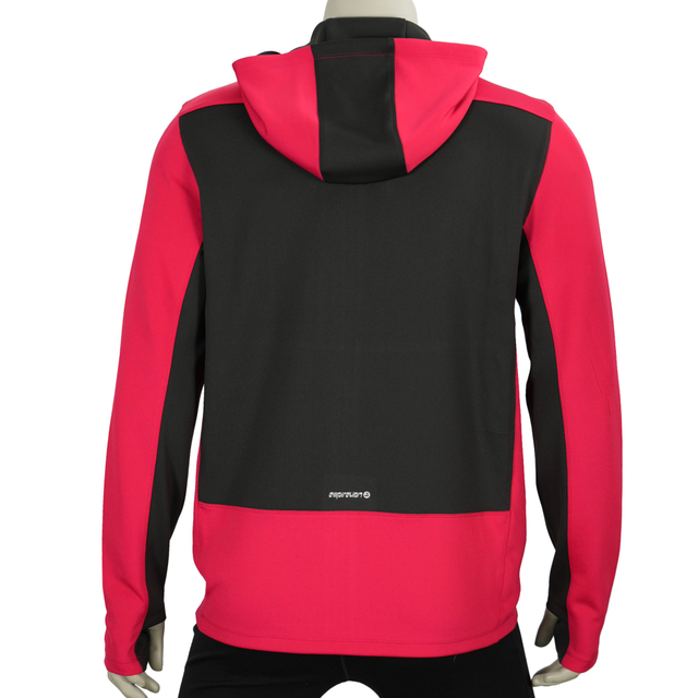 Mid Gewicht Wanderer Bergsteigen Alpinismus läuft sportlichen Reißverschluss durch Hoodie