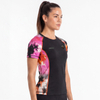 VMTR Damen Kurzarm-T-Shirt mit Rundhalsausschnitt
