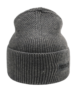 Warme Mütze mit Bündchen für den Winter, 9 cm extra warme, windabweisende Mütze