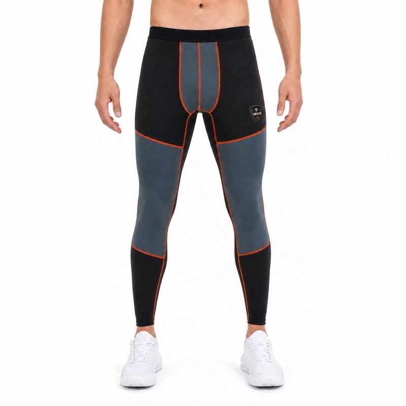 VMTR Herren-Leggings mit Farbblockdesign